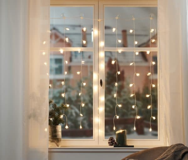 پرده نور ستاره‌ای LEd چیبو آلمان