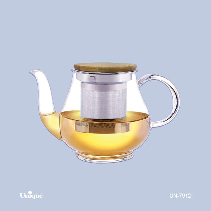 قوری پیرکس درچوبی 850MLیونیک کد UN-7912 — تصویر ۳