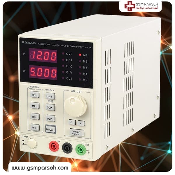 منبع تغذیه دیجیتال KORAD – منبع ۳۰ ولت ۵ آمپر KORAD KA3005D — تصویر ۵