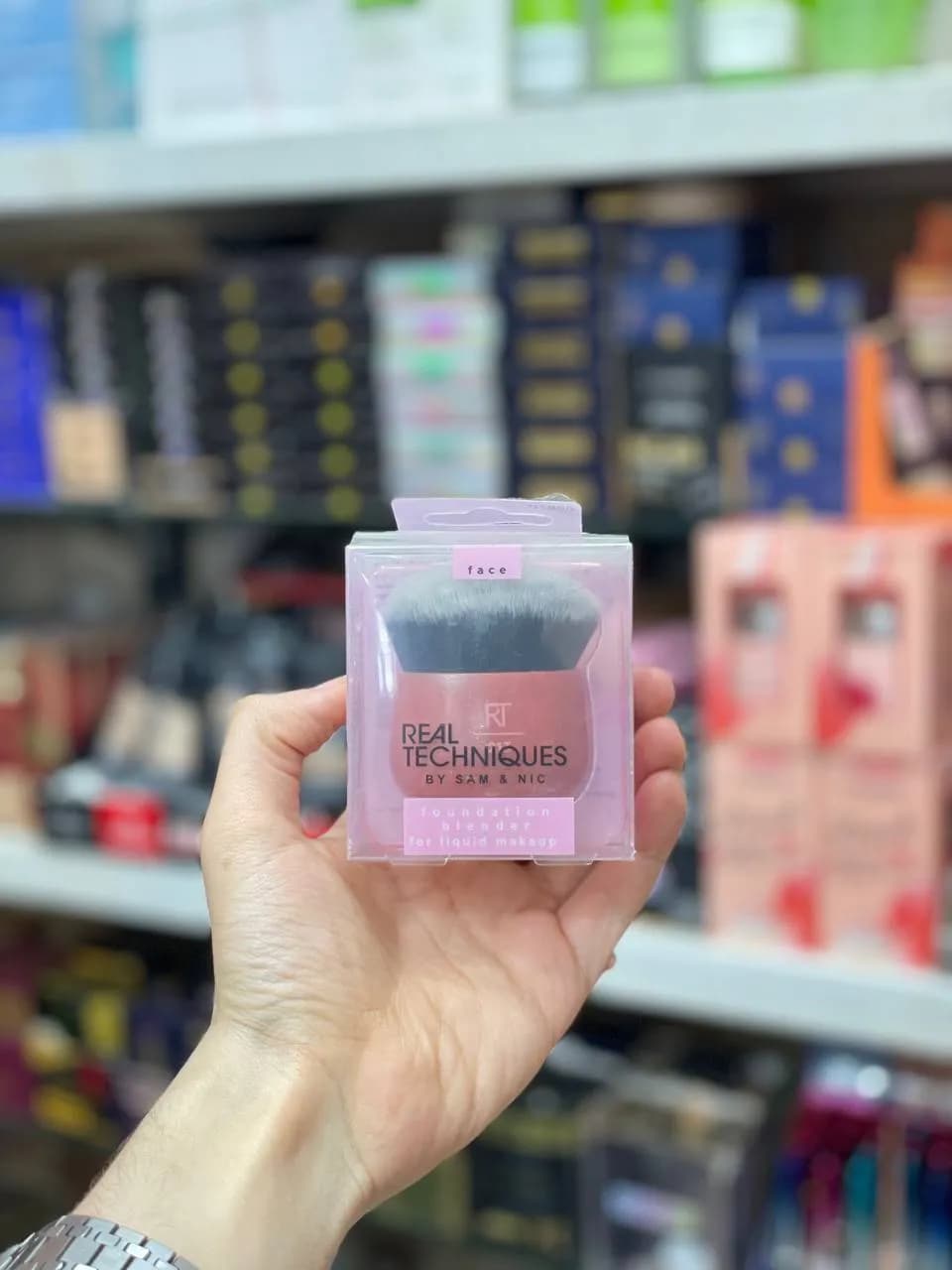 براش فاندیشن ریل تکنیک مدل Foundation Blender مناسب میکاپ کد 4043 — تصویر ۳