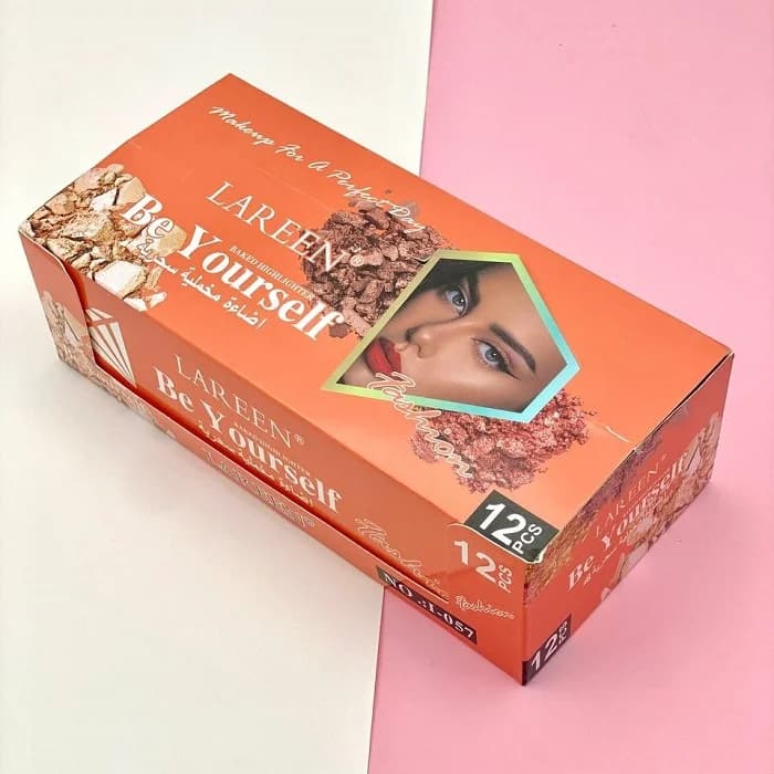 هایلایتر الماسی 4 طرح Lareen 057-1 کد 5041 — تصویر ۵