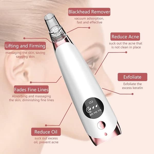 میکرودرم خانگی پاکسازی پوست مدل LY-9128 همراه 6 سری کد 7007 — تصویر ۵