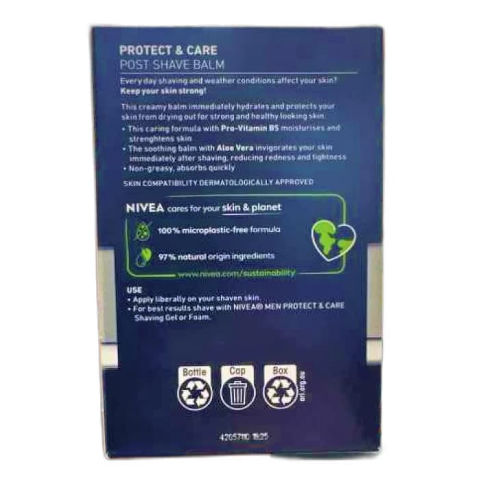 افترشیو بالم مردانه بعد از اصلاح مدل Protect & Care نیوا کد 3014 — تصویر ۵