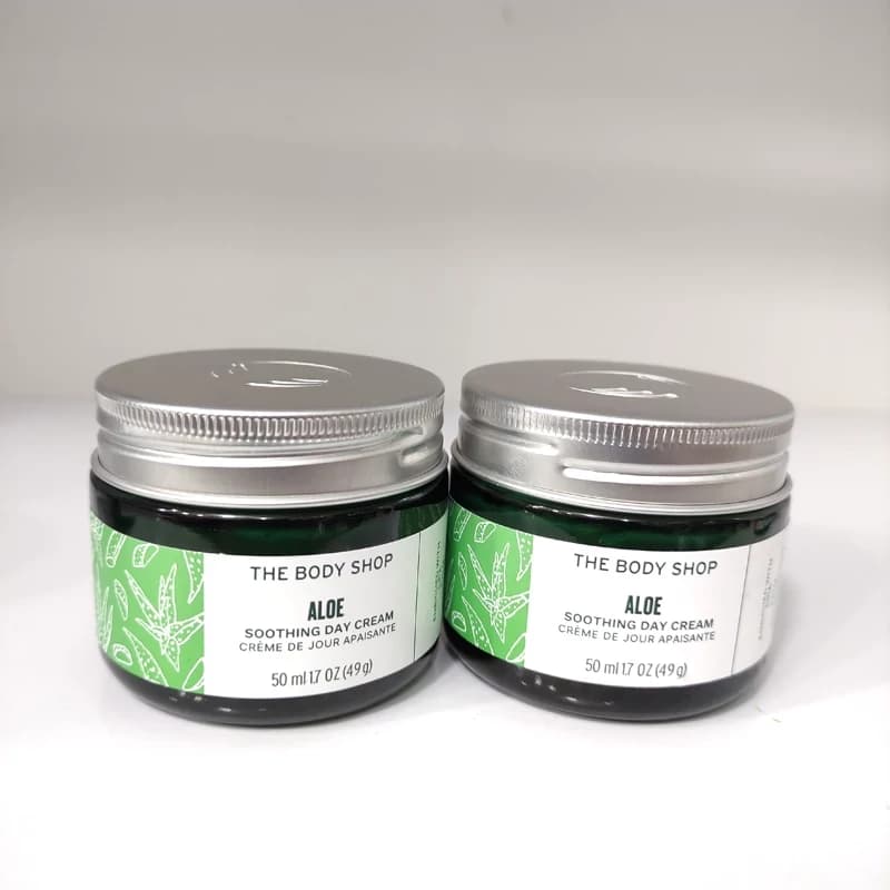 کرم روز آلوئه ورای بادی شاپ مخصوص پوست های خشک و حساس ALOE کد 1915 — تصویر ۴