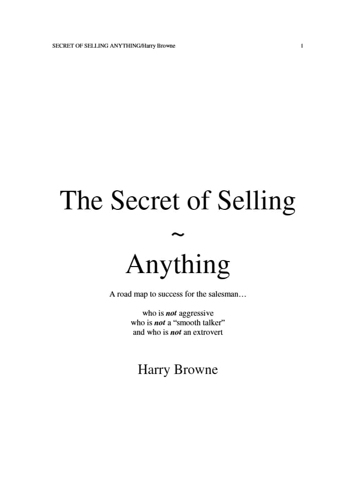کتاب The Secrets of Selling (رازهای فروش) نسخه انگلیسی PDF | برایان تریسی