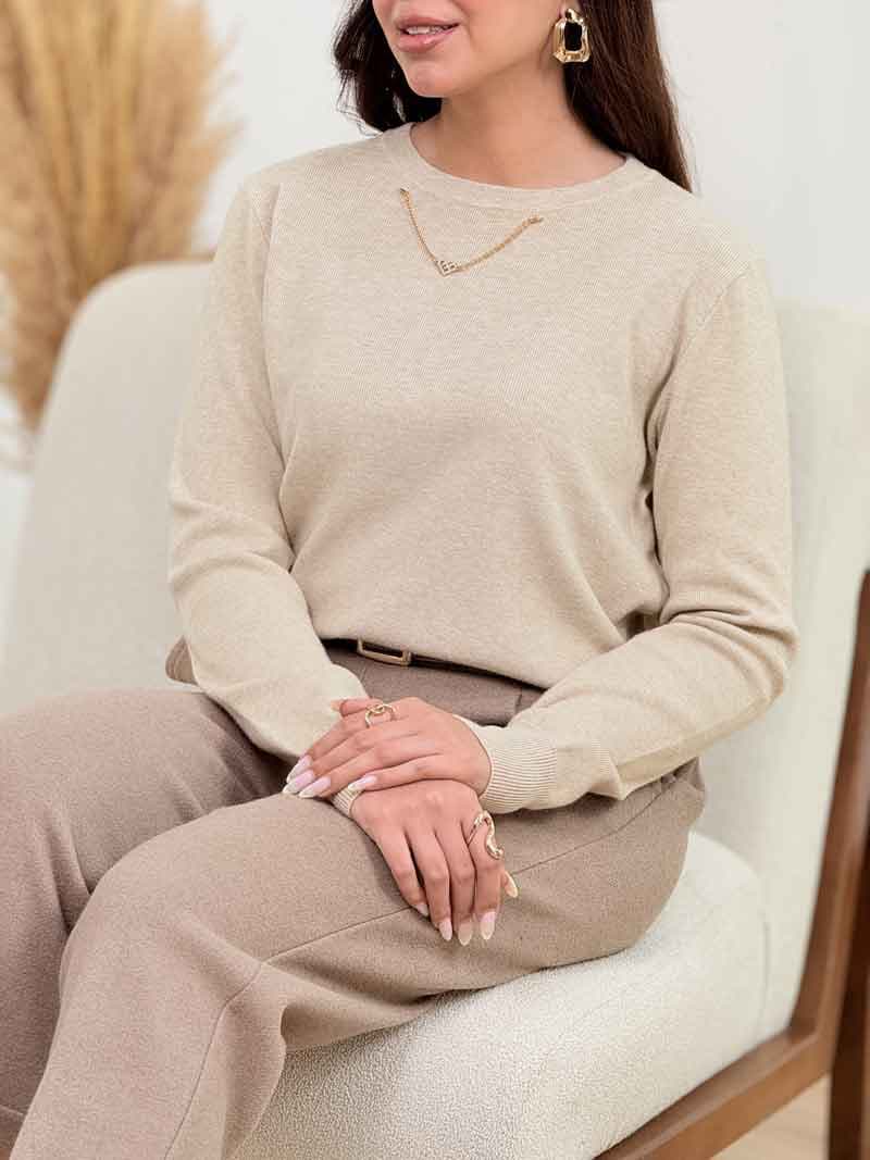 بافت یقه گرد کد 8420 — تصویر ۵