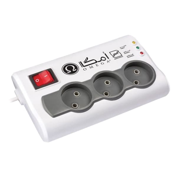 محافظ برق امگا 3 خانه 1.5 متری P3100