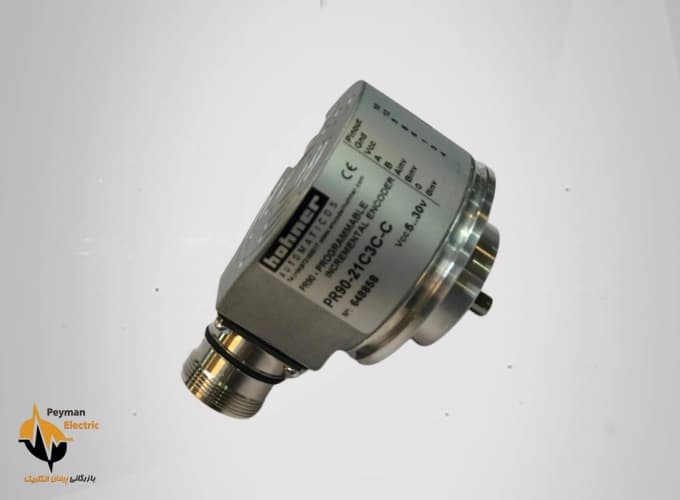 انکودر PR90-21C3C-C | خرید انکودر زاویه نسبی 1024 قطر 58 شفت 6 میلیمتر — تصویر ۵