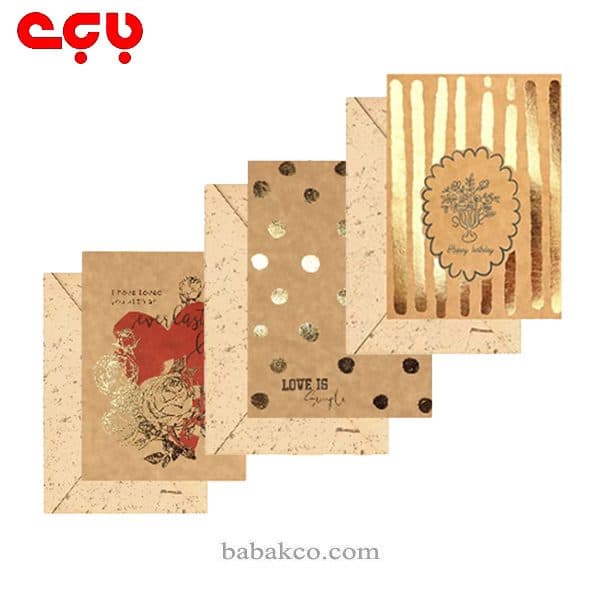 کارت پستال لوتوس گلدیک سایز 6