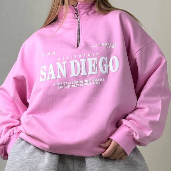 دورس نیم زیپ SAN DIEGO کد 100469 — تصویر ۶
