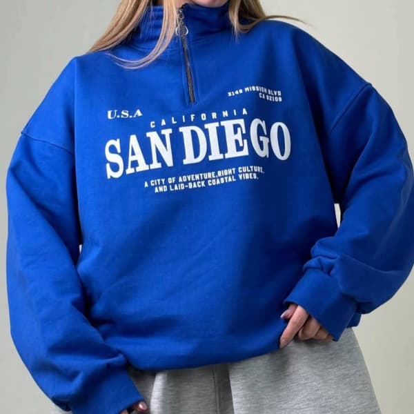دورس نیم زیپ SAN DIEGO کد 100469