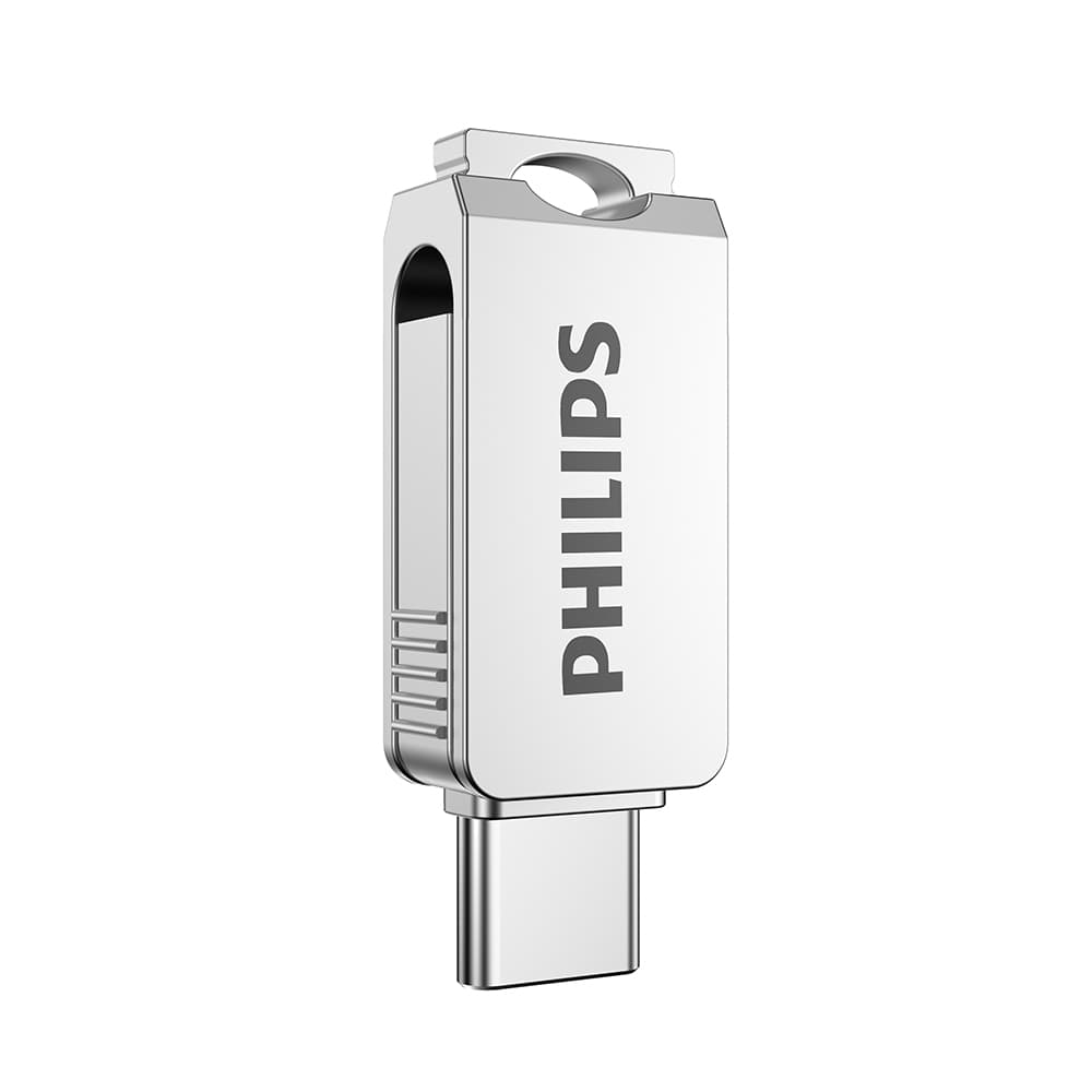 فلش مموری فیلیپس مدل FM30UC OTG 3.2 ظرفیت 64 گیگابایت با رابط USB 3.2 — تصویر ۲