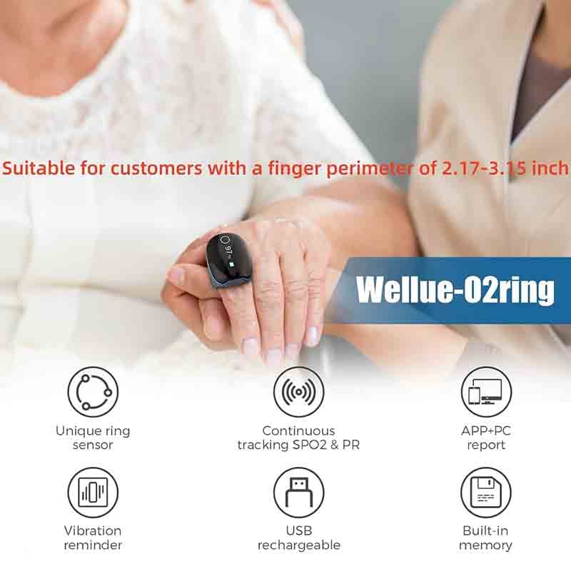 پالس اکسیمتر برند Wellue O2Ring — تصویر ۸