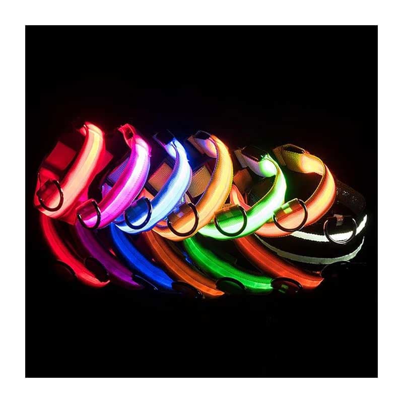 قلاده سگ LED مدل TJSS0000077 برند TJSS (آبی) — تصویر ۴