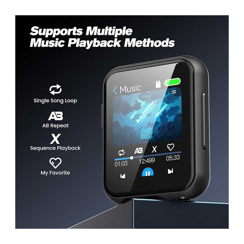 موزیک پلیر (MP3) ۱۲۸ گیگابایتی مدل M01 برند BMDSAE — تصویر ۵
