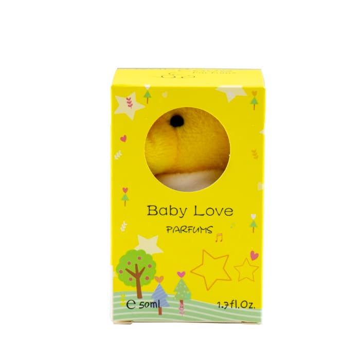 ادکلن بچگانه عروسکی Baby love مدل فیل زرد — تصویر ۲