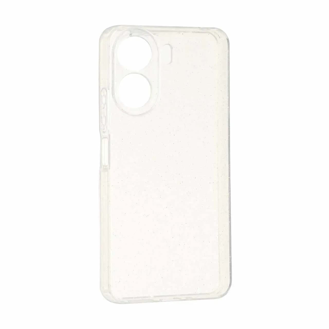 قاب ژله ای شفاف شاین اکلیلی محافظ لنزدار Xiaomi Redmi 13C / Poco C65