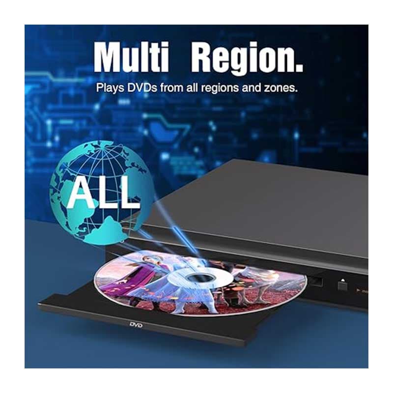پخش‌کننده DVD مگاتک مدل ‎DP-260M55HD برند MEGATEK — تصویر ۷