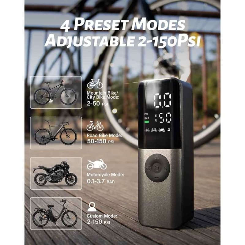 پمپ باد شارژی عالی برند GPUTEK BG01 — تصویر ۳