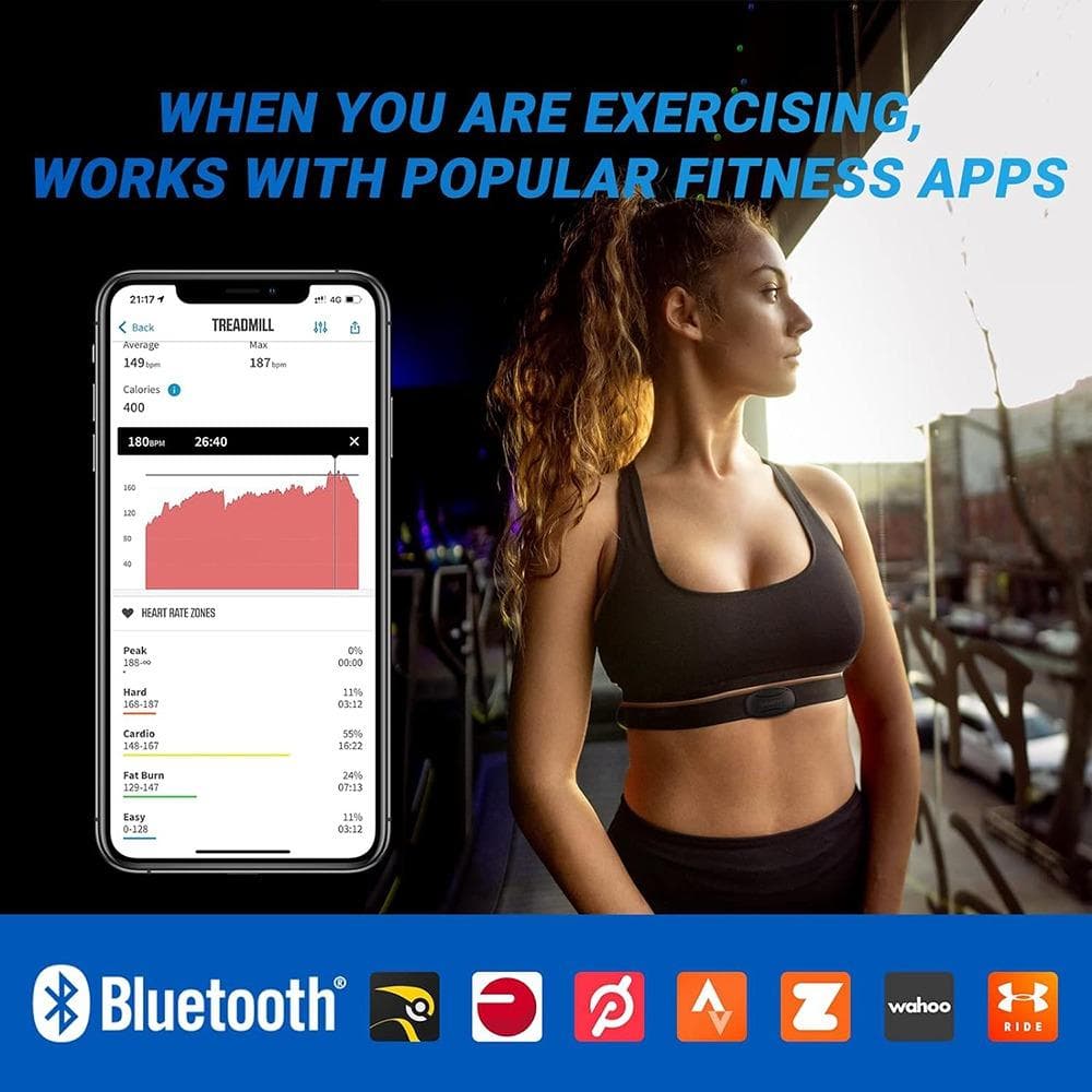 ترکر ضربان قلب برند moofit HR8 — تصویر ۲