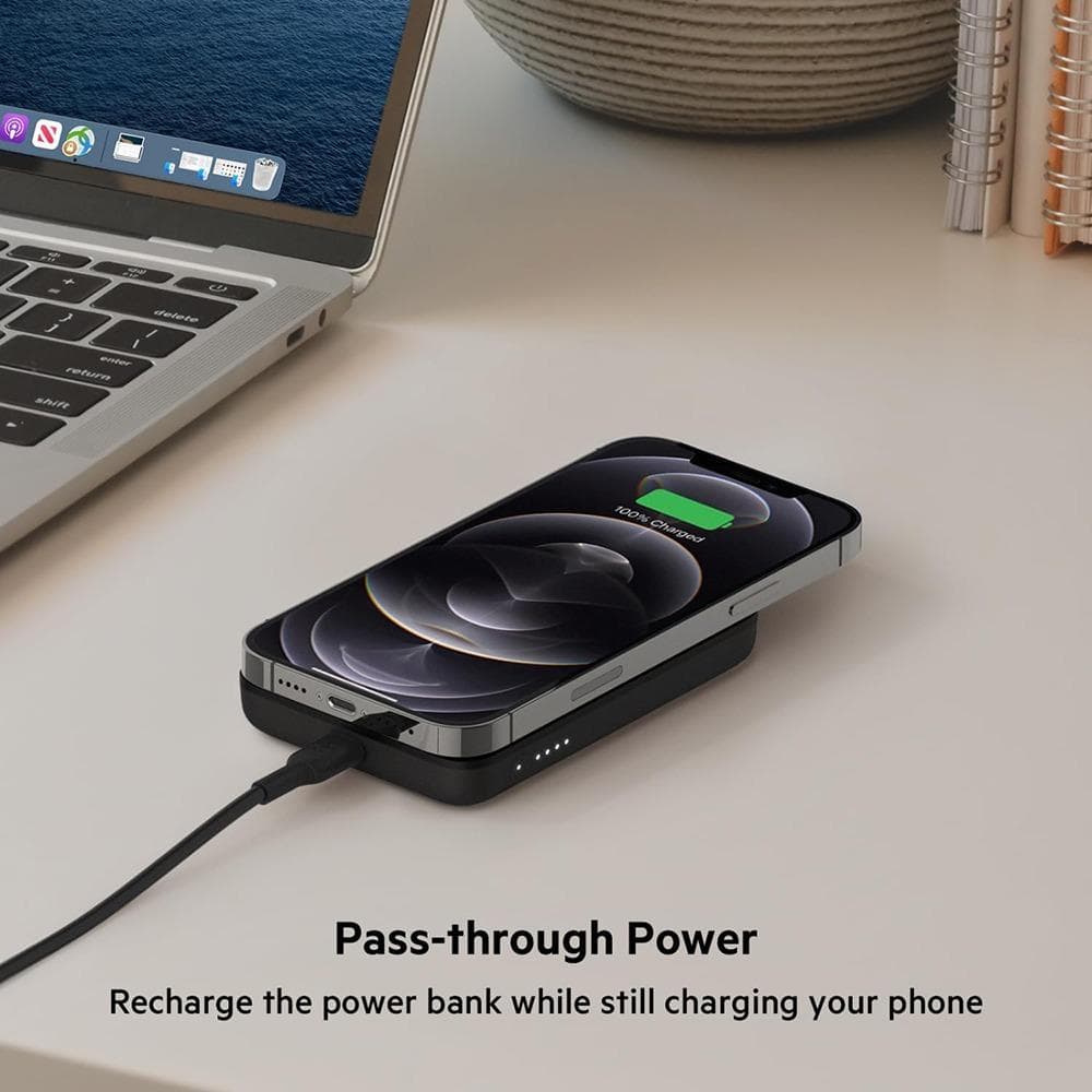 پاور بانک وایرلس مغناطیسی برند Belkin BPD002 — تصویر ۴