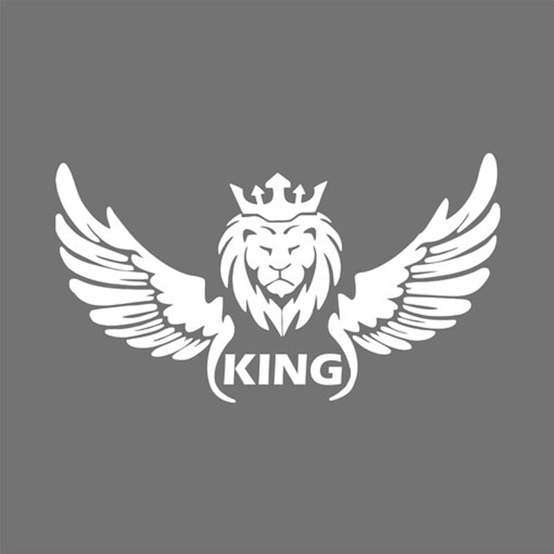 برچسب خودرو طرح شیر بالدار کد 5079
