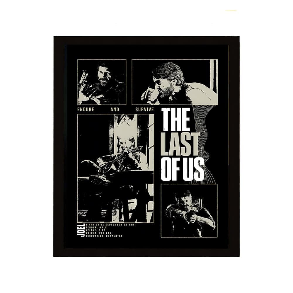 تابلو مخمل 35×45 طرح – Last Of Us