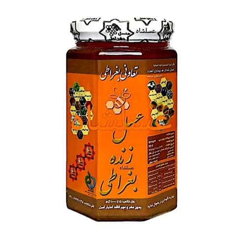 عسل طبیعی زنده کوهی 3 ستاره ( فروش شگفت انگیز ) (پس کرایه) ( بغراطی دکتر روازاده )