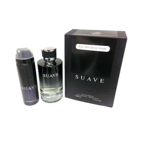 ادو پرفیوم مردانه Fragrance World Suave حجم 100 میلی لیتر به همراه اسپری — تصویر ۲