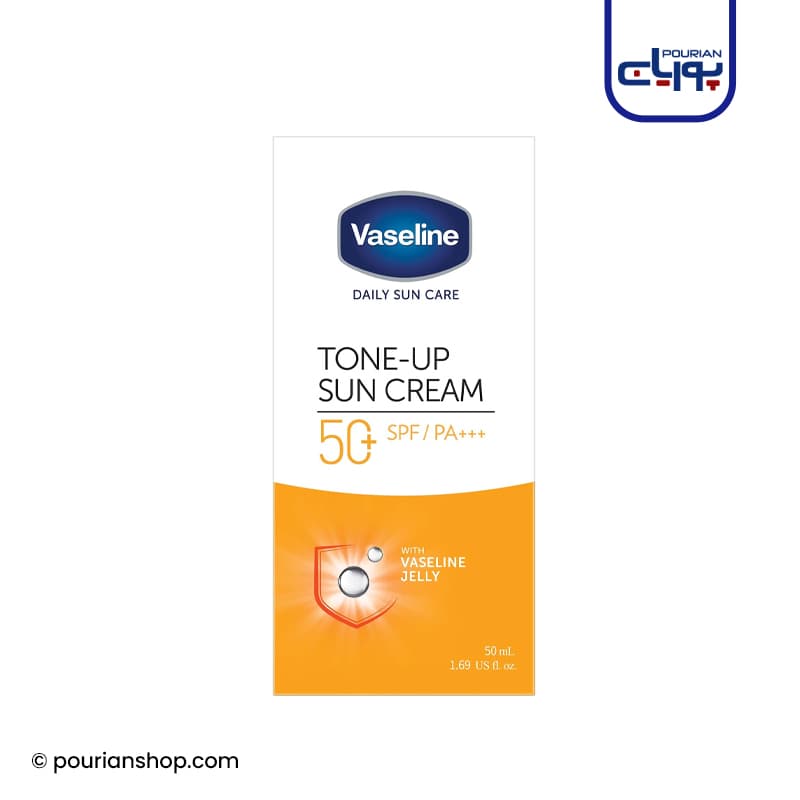 ضد آفتاب تون آپ SPF 50 وازلین — تصویر ۲