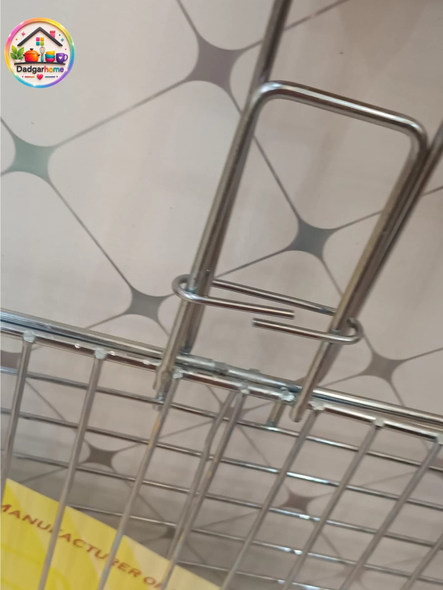 توری کباب پز ضخیم مینا سایز بزرگ — تصویر ۶