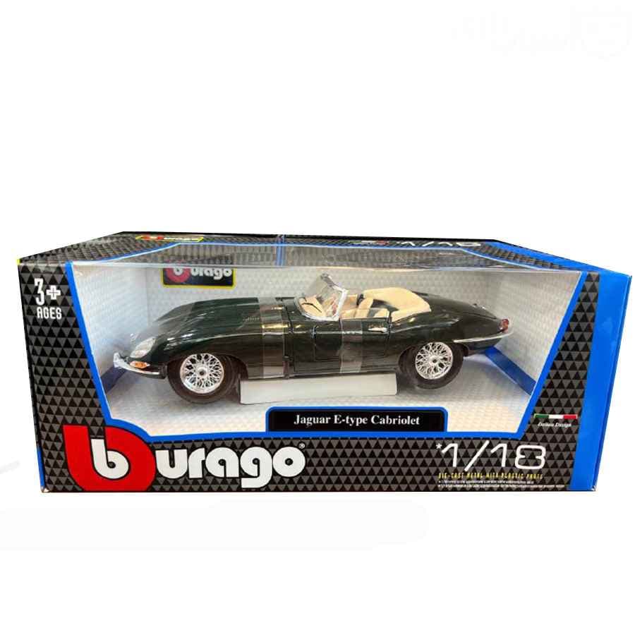 ماکت ماشین فلزی Burago جگوار E type cabriolet مقیاس1/18 12046_18