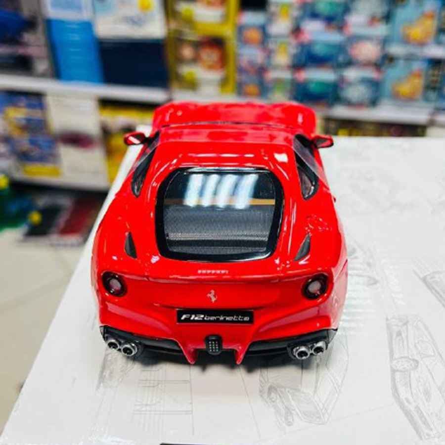 ماکت ماشین فلزی Burago ferrari f12belinetta مقیاس124 26007_18 — تصویر ۳