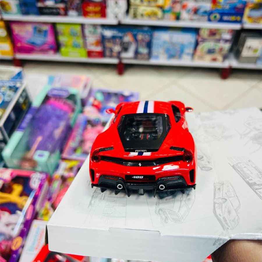 ماکت ماشین فلزی Burago ferrari 488pista مقیاس124 26026_18 — تصویر ۳