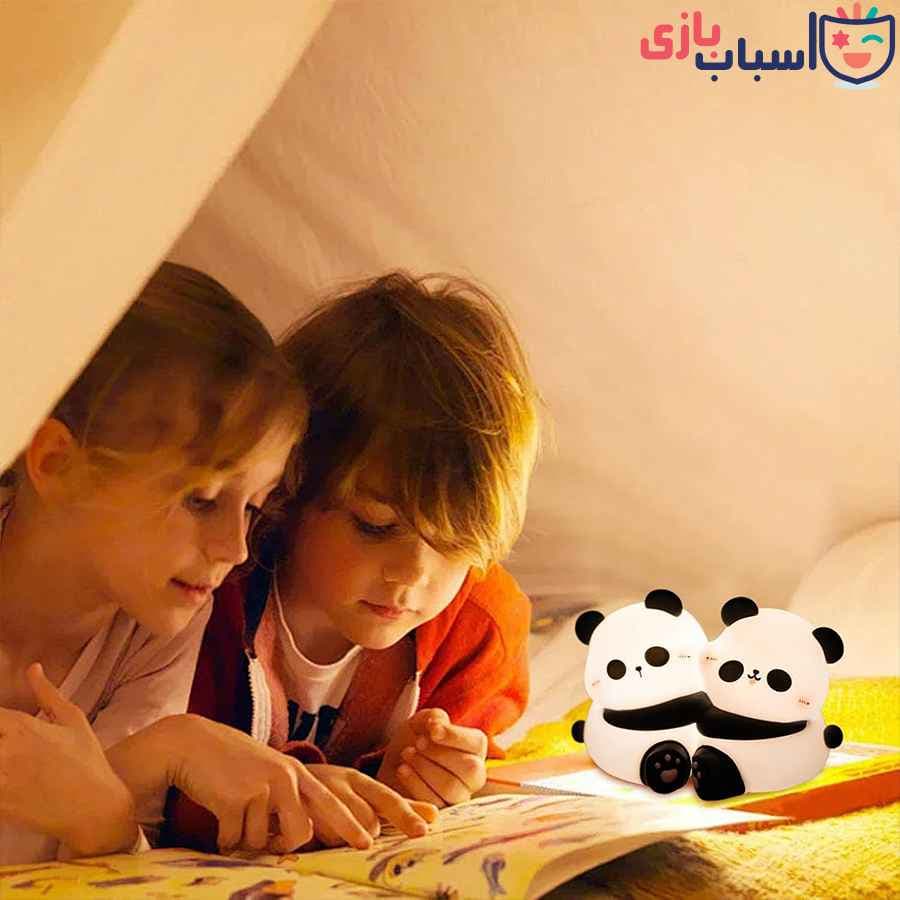 چراغ خواب سیلیکونی طرح پاندا اورجینال 36_1026 — تصویر ۷