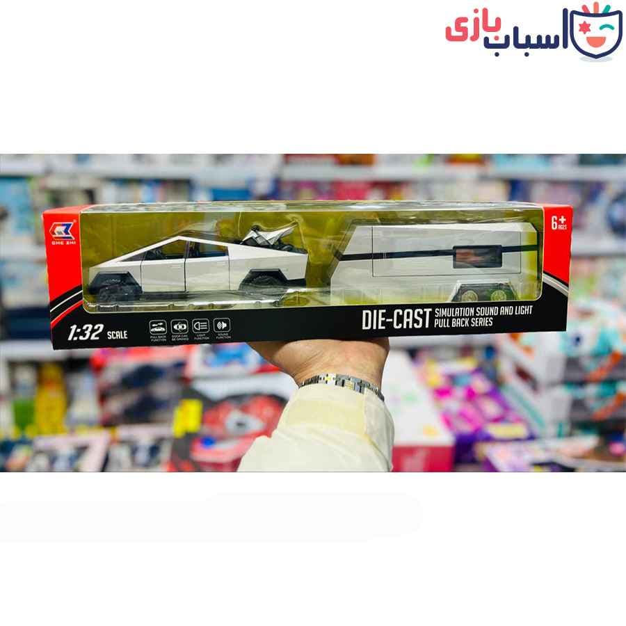ماشین فلزی تسلا سایبرتراک با کمپر cz58-168 — تصویر ۴