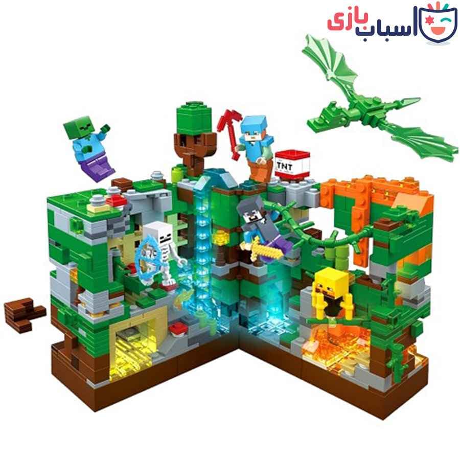 لگو ماینکرافت چراغ دار 9008