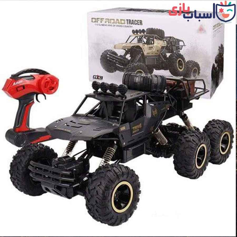 اسباب بازی ماشین کنترلی آفرود Crawler شش چرخ 2089 — تصویر ۶