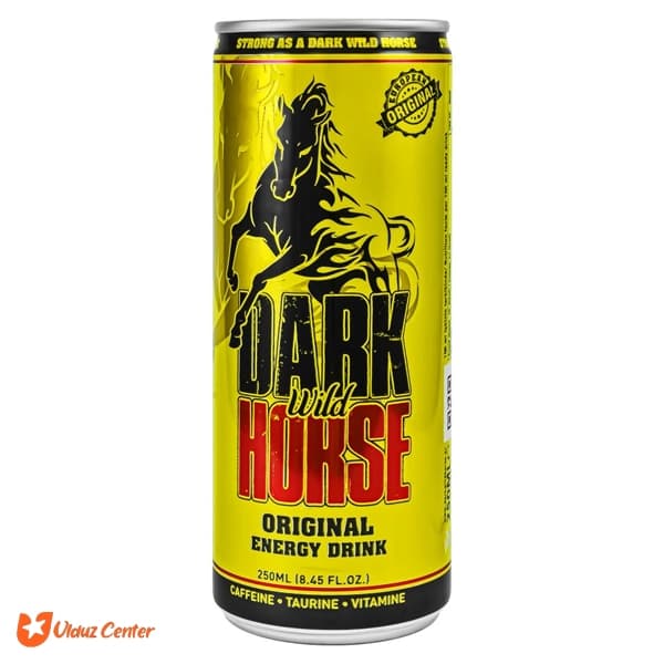 نوشیدنی انرژی زای Dark Wild Horse حاوی کافئین 250 میل