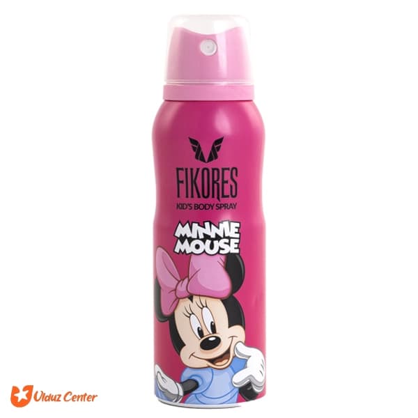 اسپری بدن کودک فیکورس مدل Minnie Mouse حجم 125 میل