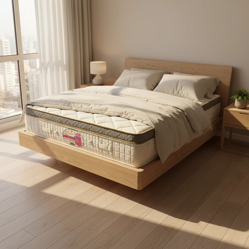 تشک طبی فنری لاین کینگ مدل پرمیوم اسلیپ یک نفره سایز 200×90 سانتی متر — تصویر ۷