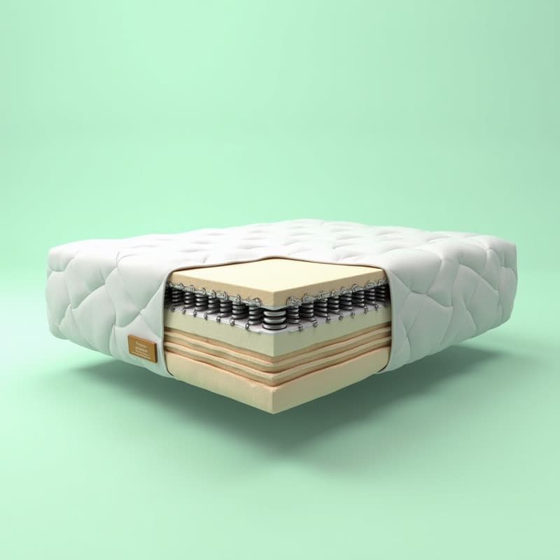 تشک طبی فنری رویال مدل یاتاک تک نفره سایز 200×90 سانتی متر — تصویر ۴