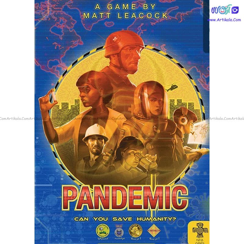 بازی فکری پندمیک (PANDEMIC) مایا گیمز