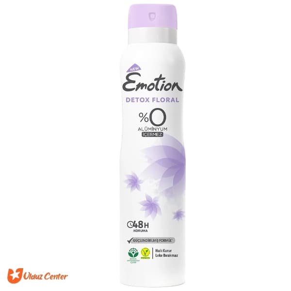 اسپری ضد تعریق زنانه Emotion مدل Detox Floral حجم 150 میل