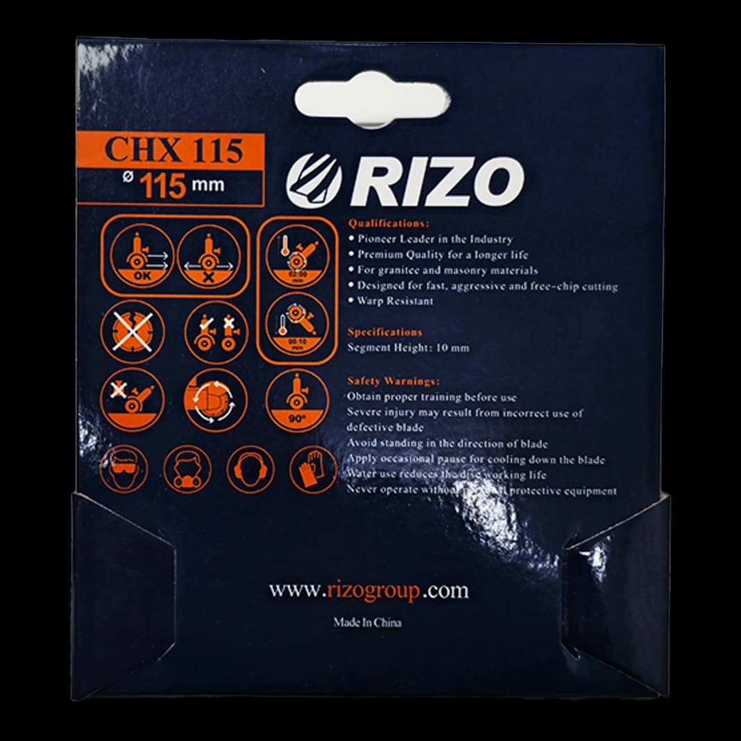 تیغ پرسلان بر 115 توربو نازک RIZO — تصویر ۲