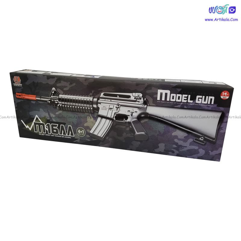 تفنگ تیر ژله ای و فومی مدل M16AA