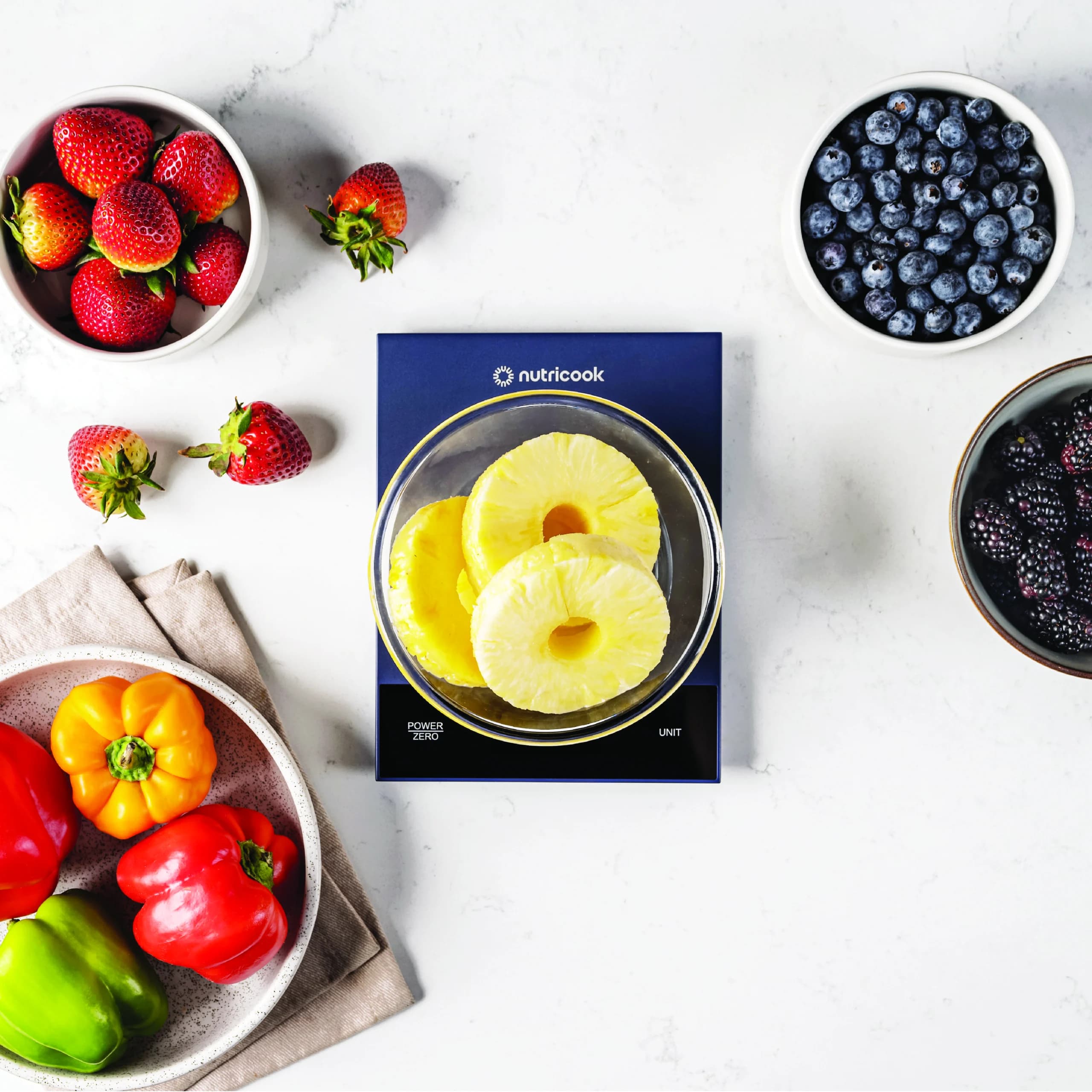 ترازوی آشپزخانه نوتریکوک مدل KS205S | گارانتی گلدیران — تصویر ۶