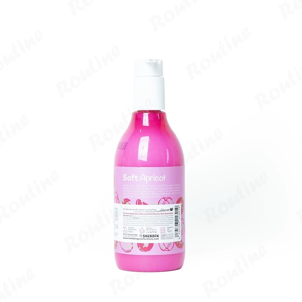 کرم مرطوب کننده فروتی اپریکات هندولوژی — تصویر ۲