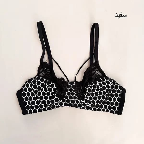 سوتین فنردار لانه زنبوری گلستان کد696 — تصویر ۴