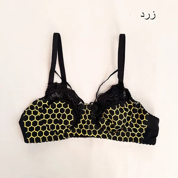 سوتین فنردار لانه زنبوری گلستان کد696 — تصویر ۶